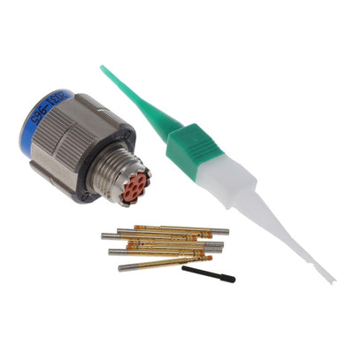 KJA6T9F35SN by ITT Cannon, LLC - CONNECTOR PLUG FMALE 6POS GOLD CRIMP