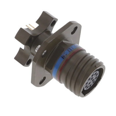 KJAD0T11W35SN115 by ITT Cannon, LLC - CONNECTOR RECPT FMALE 13POS SOLDER