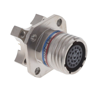 KJAD0T13F35SN115 by ITT Cannon, LLC - CONNECTOR RECPT FMALE 22POS SOLDER