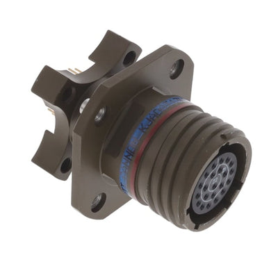 KJAD0T13W35SN115 by ITT Cannon, LLC - CONNECTOR RECPT FMALE 22POS SOLDER