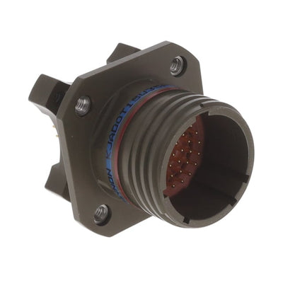KJAD0T15W35PN115 by ITT Cannon, LLC - CONNECTOR RECPT MALE 37POS SOLDER