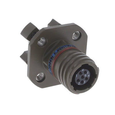KJAD0T9W35SN115 by ITT Cannon, LLC - CONNECTOR RECPT FMALE 6POS SOLDER