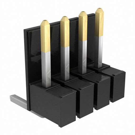 0022282043 by Molex - CONNECTOR HEADER R/A 4POS 2.54MM
