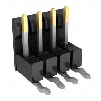 0022281045 by Molex - CONNECTOR HEADER R/A 4POS 2.54MM