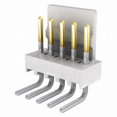 0022124052 by Molex - CONNECTOR HEADER R/A 5POS 2.54MM