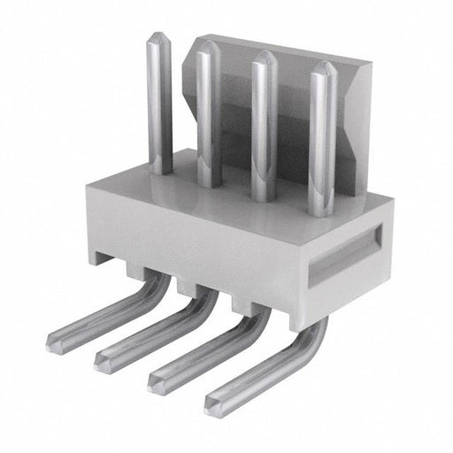 0050304444 by Molex - CONNECTOR HEADER R/A 4POS 2.54MM