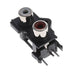 KLP42X-60-W/R by Kycon, Inc. - STK RCA JACK 2X1 WHT OVR RED ROH