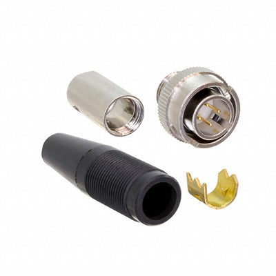KMC9BPD-4P(31) by Hirose Electric Co Ltd - CONNECTOR PLUG MALE 4P GOLD SLDR CUP