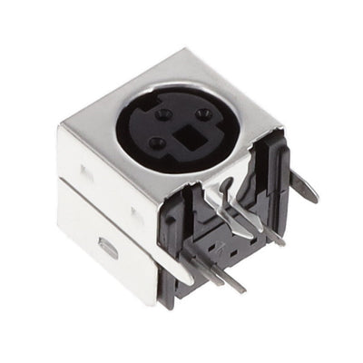 KMDGX-3S-BS by Kycon, Inc. - CONNECTOR RECPT FMALE MINI DIN 3P SLDR