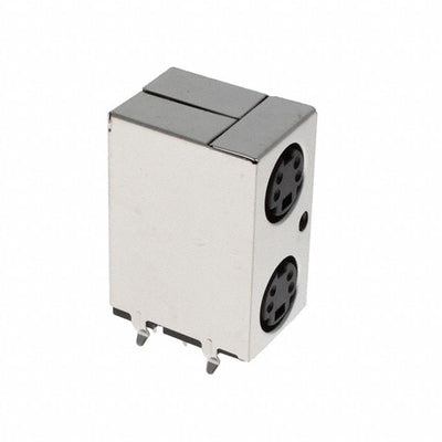 KMDGX-4S/4S-S4N1 by Kycon, Inc. - CONNECTOR RECPT FMALE MIN DIN 4/4P SLD