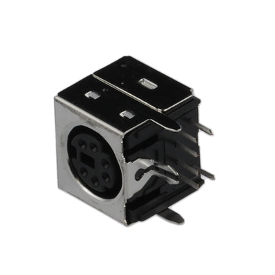 KMDGX-6S-BS by Kycon, Inc. - CONNECTOR RECPT FMALE MINI DIN 6P SLDR