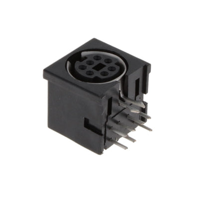 KMDGX-7S-N by Kycon, Inc. - CONNECTOR RECPT FMALE MINI DIN 7P SLDR