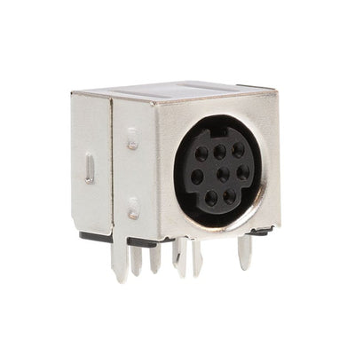 KMDGX-8S-BS by Kycon, Inc. - CONNECTOR RECPT FMALE MINI DIN 8P SLDR