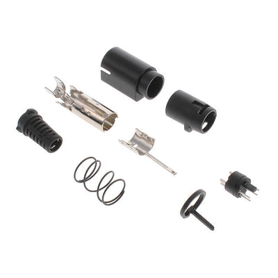 KMDLAX-4P by Kycon, Inc. - CONNECTOR PLUG MALE MINI DIN 4POS SLD