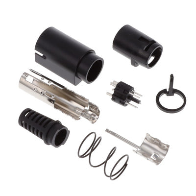 KMDLAX-5P by Kycon, Inc. - CONNECTOR PLUG MALE MINI DIN 5POS SLD