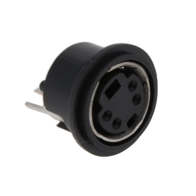 KMDVLX-4S-N-1 by Kycon, Inc. - CONNECTOR RECPT FMALE DIN 4POS SOLDER