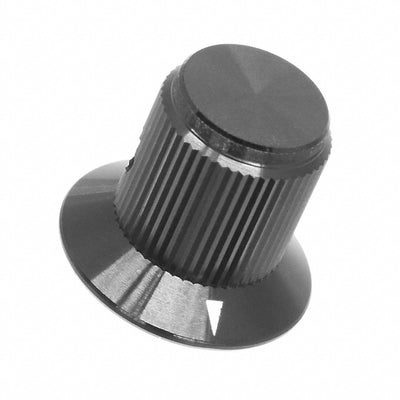 KNS501B1/8 by TE Connectivity ALCOSWITCH Switches - KNOB KNURLED W/SKRT 0.126"" METAL