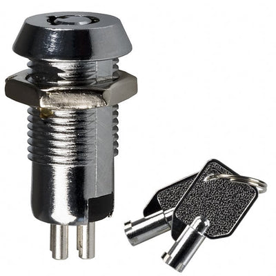 KO103E701 by E-Switch - SWITCH KEYLOCK 2POS SPST 1A 125V