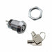KO105A1001 by E-Switch - SWITCH KEYLOCK 2POS SPST 1A 125V