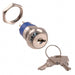 KO130BA126 by E-Switch - SWITCH KEYLOCK 3POS DP3T 4A 125V