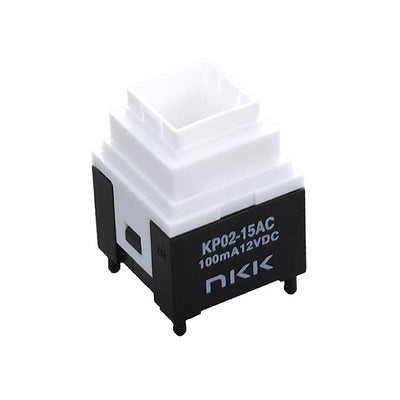 KP0215ACAKG03RGBP by NKK Switches - SWITCH PB MINI ILLUMINATED RGB
