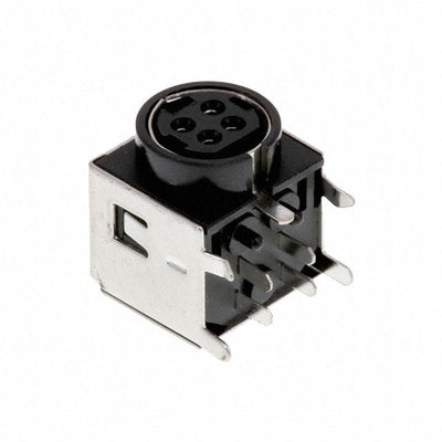 KPJX-4S-S by Kycon, Inc. - CONNECTOR JACK FMALE 4POS TIN SOLDER