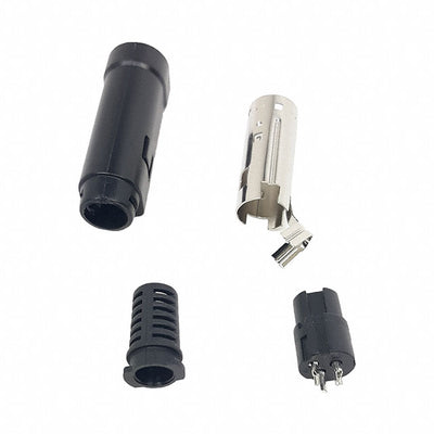 KPJX-CM-3S by Kycon, Inc. - CONNECTOR RECPT FMALE 3POS SOLDER CUP