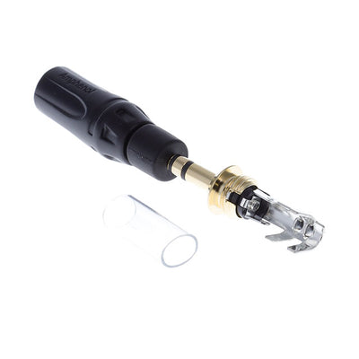KS3PB-AU by Amphenol Audio - 3.5MM PHONE STR STEREO BLACK GOL
