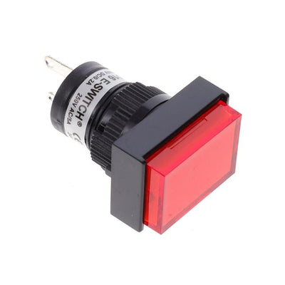 L16PLT100RED by E-Switch - PANEL INDICATOR RED