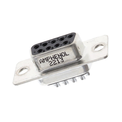 L177SDE09S by Amphenol ICC (Commercial Products) - CONNECTOR D-SUB RCPT 9POS SLDR CUP