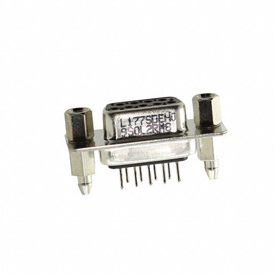 L177SDEH09SOL2RM8 by Amphenol ICC (Commercial Products) - CONNECTOR D-SUB RCPT 9POS VERT SLDR