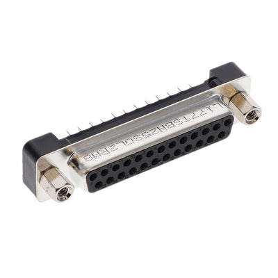 L177TSBH25SOL2RM8 by Amphenol ICC (Commercial Products) - CONNECTOR D-SUB RCPT 25POS VERT SLDR