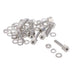 L17D204182LEX by Amphenol ICC (Commercial Products) - SCREWLOCK W/NUT/WASH 1=10 SETS