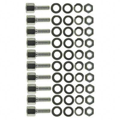 L17D204182TX by Amphenol ICC (Commercial Products) - SCREWLOCK W/NUT/WASH 1=10 SETS