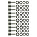 L17D204182X by Amphenol ICC (Commercial Products) - SCREWLOCK W/NUT/WASH 1=10SETS