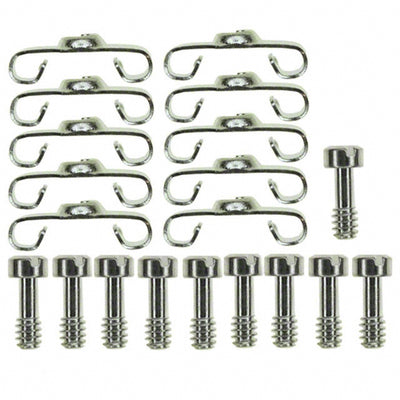 L17D20419EX by Amphenol ICC (Commercial Products) - D-SUB ASSY SCREW LOCK SET OF 10