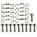 L17D20419EX by Amphenol ICC (Commercial Products) - D-SUB ASSY SCREW LOCK SET OF 10