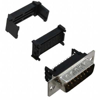 L17DAFRA15P by Amphenol ICC (Commercial Products) - CONNECTOR D-SUB PLUG 15POS IDC
