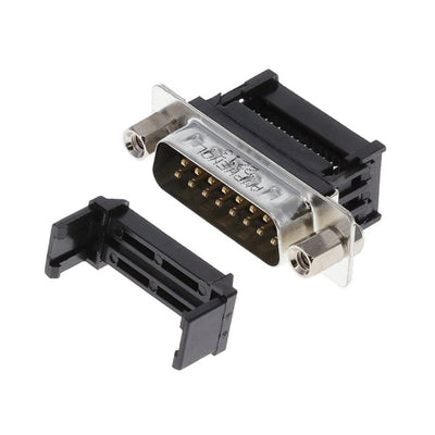 L17DAFRCA15P by Amphenol ICC (Commercial Products) - CONNECTOR D-SUB PLUG 15POS IDC