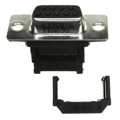 L17DEFRA09S by Amphenol ICC (Commercial Products) - CONNECTOR D-SUB RCPT 9POS IDC