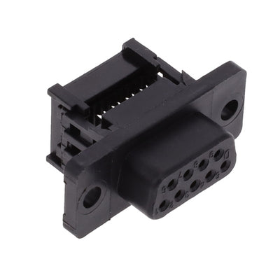 L17DEFRB09S by Amphenol ICC (Commercial Products) - CONNECTOR D-SUB RCPT 9POS IDC