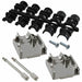 L17DTZK15KFMT by Amphenol ICC (Commercial Products) - D SUB BACKSHELL