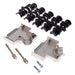 L17DVZK15KFMT by Amphenol ICC (Commercial Products) - D SUB BACKSHELL