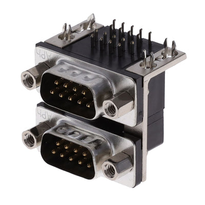 L17H1110131 by Amphenol ICC (Commercial Products) - CONNECTOR D-SUB PLUG 9POS R/A SLDR