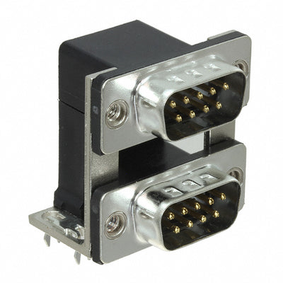 L17H2110130 by Amphenol ICC (Commercial Products) - CONNECTOR D-SUB PLUG 9POS R/A SLDR