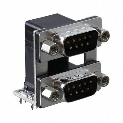 L17H2110131 by Amphenol ICC (Commercial Products) - CONNECTOR D-SUB PLUG 9POS R/A SLDR