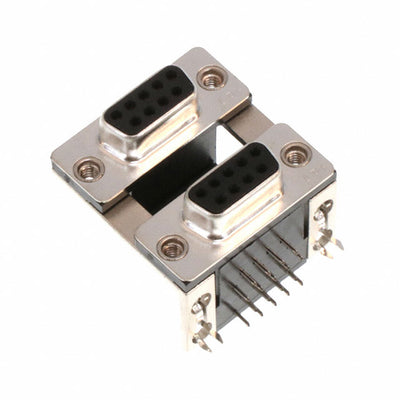 L17H2222120 by Amphenol ICC (Commercial Products) - CONNECTOR D-SUB RCPT 9POS R/A SLDR