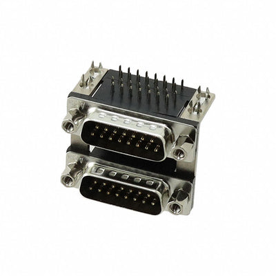 L17H2330131 by Amphenol ICC (Commercial Products) - CONNECTOR D-SUB PLUG 15POS R/A SLDR