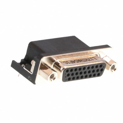 L17HTHAS4F1C by Amphenol ICC (Commercial Products) - CONNECTOR D-SUB HD RCPT 26P R/A SLDR