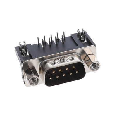 L17HTNEP4F1C by Amphenol ICC (Commercial Products) - CONNECTOR D-SUB PLUG 9POS R/A SLDR